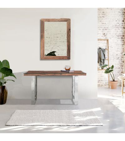 Railway Sleeper Console Table by Indus Valley