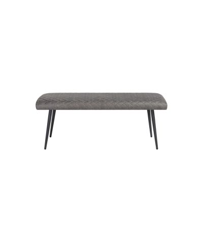 Hoxton Curved Small Bench Grey by Indus Valley