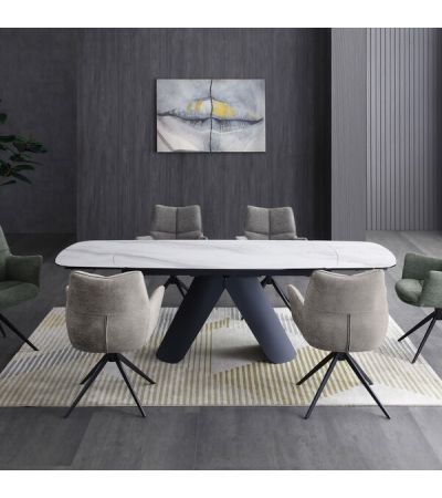 Cameo Extending Dining Table by Indus Valley