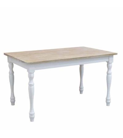 Cottonwood Country Dining Table 140 x 90 Antique White by Monologue | Style Our Home