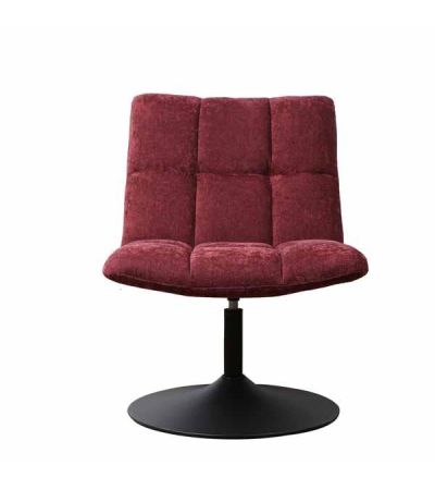 Mantis Swivel Chair - Chenille Berry by Monologue | Style Our Home