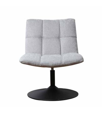 Mantis Swivel Chair - Chenille Grey by Monologue | Style Our Home