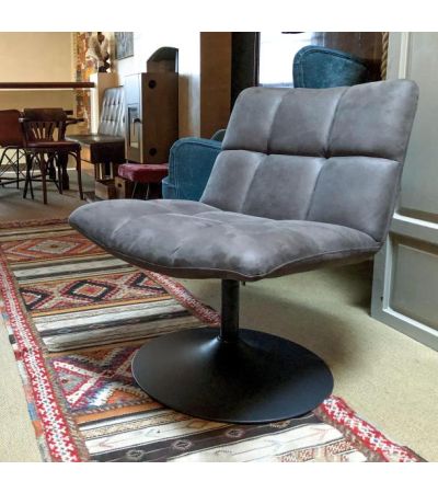 Mantis Swivel Chair - Moleskin Mussel by Monologue | Style Our Home