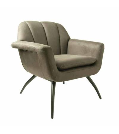 Shelby Cocktail Chair - Moleskin Mussel by Monologue | Style Our Home