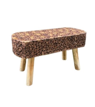 Cuba Oval Bench - Resin Top by Monologue | Style Our Home