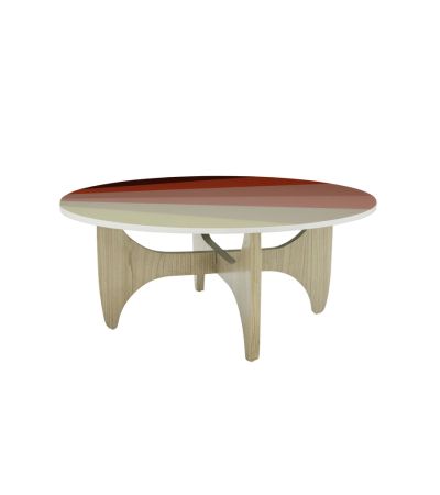 Batwing Coffee Table - Pink Hues by Monologue | Style Our Home