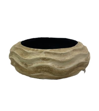 Flores - Wave Bowl - Old Cream (pack of 2) by Monologue | Style Our Home