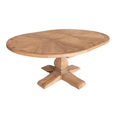 Hardwick Round Extending Dining Table - Oak by Monologue | Style Our Home