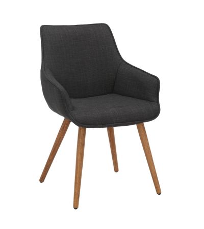 Bude Dining Chair - Slate Grey Twill SET OF 2 by Monologue | Style Our Home