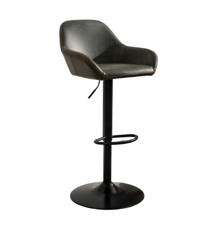Chevy Gas Lift Barstool Forest Green SET OF 2 by Monologue | Style Our Home