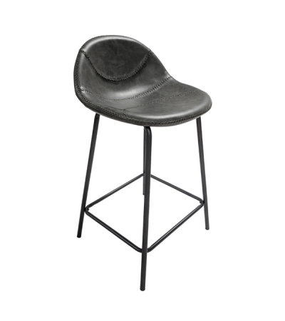 Baseball Counter Stool Grey SET OF 2 by Monologue | Style Our Home