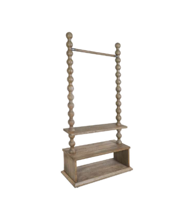 Carob Clothes Valet - Greywash by Monologue | Style Our Home