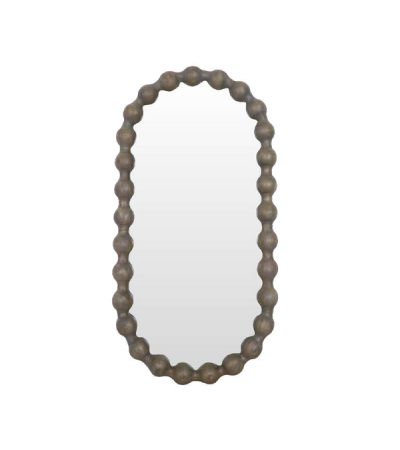 Carob Oval Mirror - Greywash by Monologue | Style Our Home
