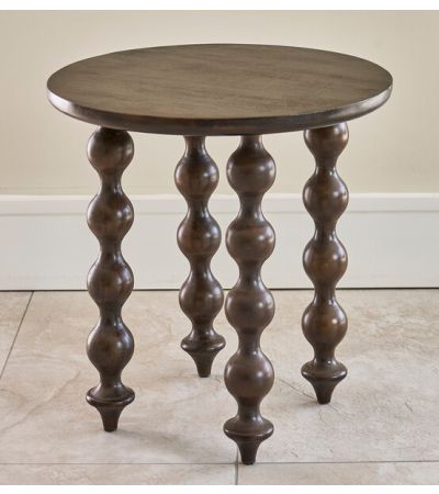 Carob Round Side Table by Monologue | Style Our Home