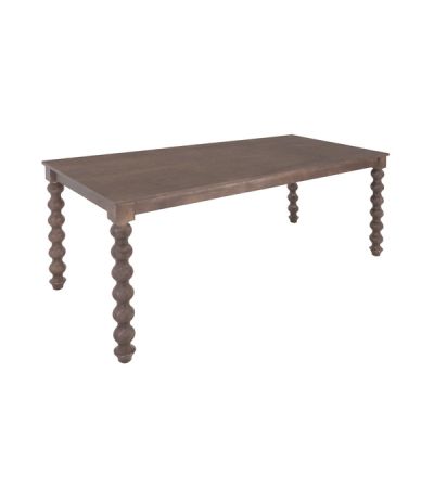 Carob Rectangular Dining Table Greywash - 200cm by Monologue | Style Our Home