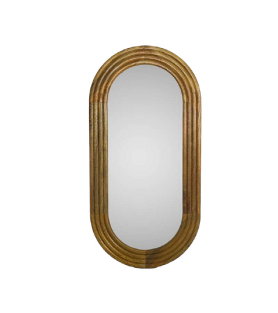 Aruba Oval Mirror by Monologue | Style Our Home