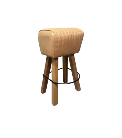 Gladstone Counter Pommel Stool - Natural by Monologue | Style Our Home