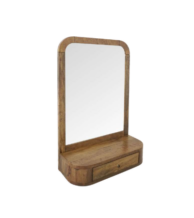 Mango Lounge Mirror with Shelf by Monologue | Style Our Home