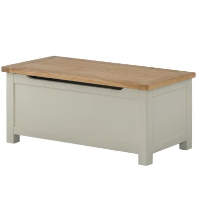 Portland Blanket Box Stone - Style Our Home