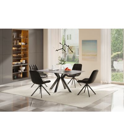 Svend Black S Pu - Black Legs