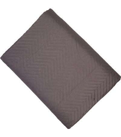 Cotton Like Chevron Quilt Slate by Malini | Style Our Home