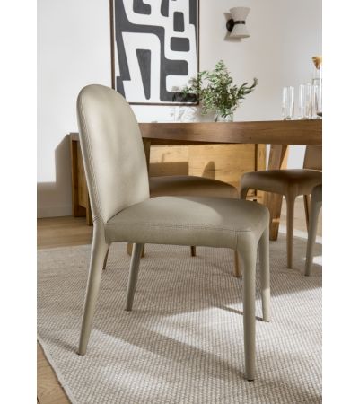 Torven Upholstered Dining Chair – Taupe