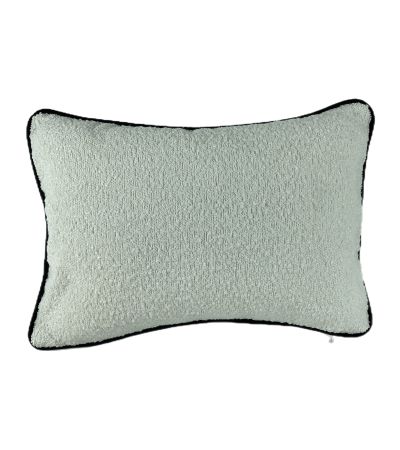 Dble Side Boucle With Contrast Piping Black by Malini | Style Our Home