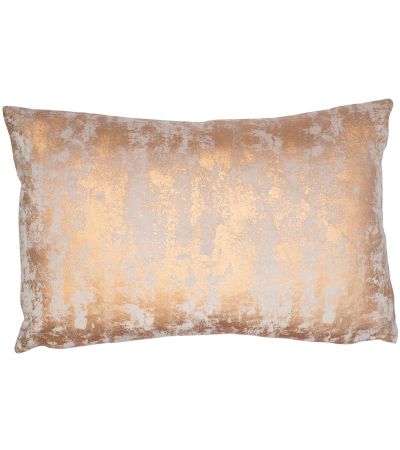 Copper Foil On Pale Silver Velvet by Malini | Style Our Home