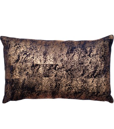 Copper Foil On Navy Velvet by Malini | Style Our Home