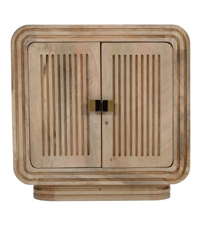 Calderwood Carved Mango Wood Mini Sideboard