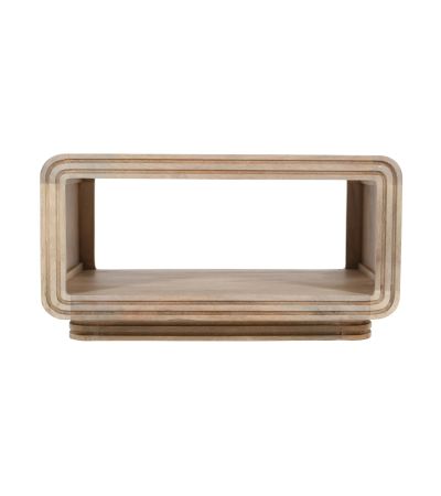 Calderwood Carved Mango Wood Coffee Table