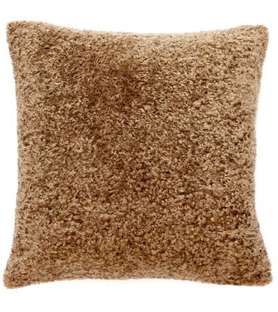 Textured Brown Faux Fur by Malini | Style Our Home