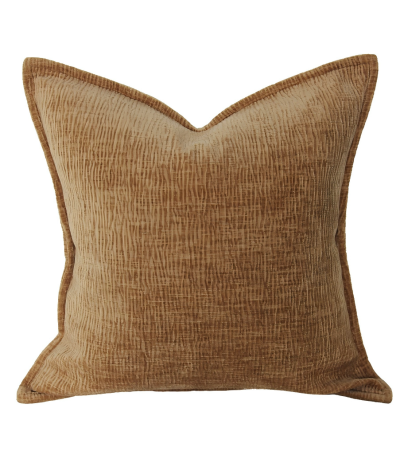 Ripple Texture Chenille Tan by Malini | Style Our Home