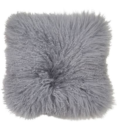 Mongolian Lamb Real Suede Grey by Malini | Style Our Home