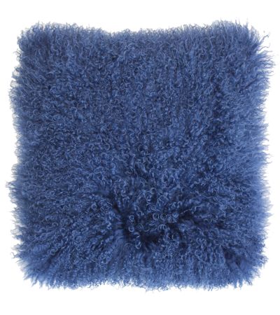 Mongolian Lamb Real Suede Navy by Malini | Style Our Home