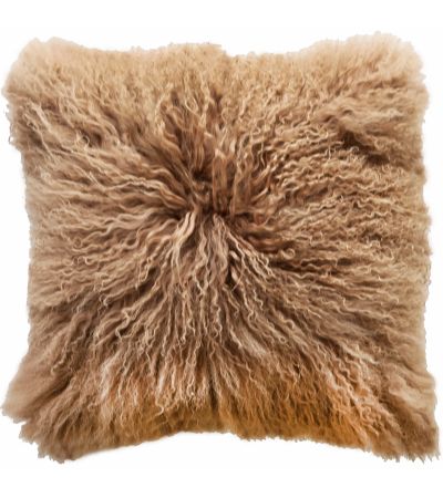 Mongolian Lamb Real Suede Taupe by Malini | Style Our Home