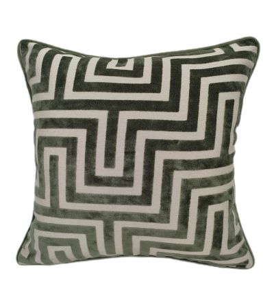Maze Cut Velvet Pm Sage Amazing by Malini | Style Our Home