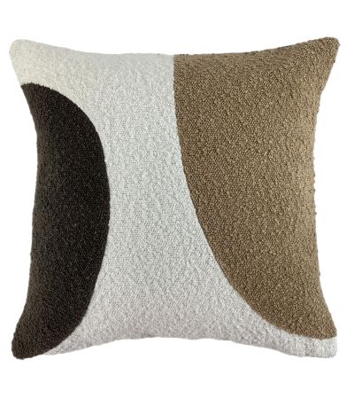 Boucle Circles In Nat & Brown With Bouc Rev by Malini | Style Our Home