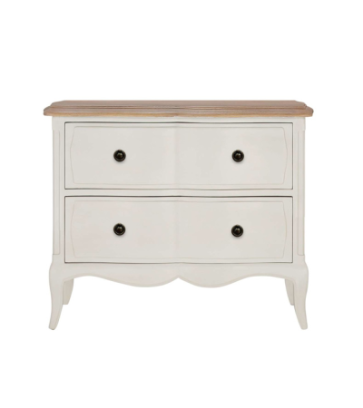 Amelie 2 Drawer Wide Bedside
