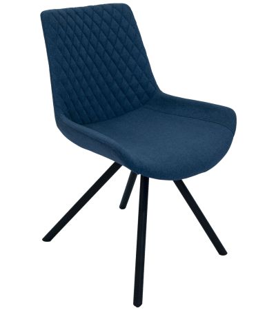 Sigma Dining Chair With Black Leg-Mineral Blue by Classic Furniture | Style Our Home