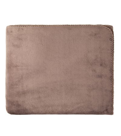 Softest Fleece Throw Coffee by Malini | Style Our Home