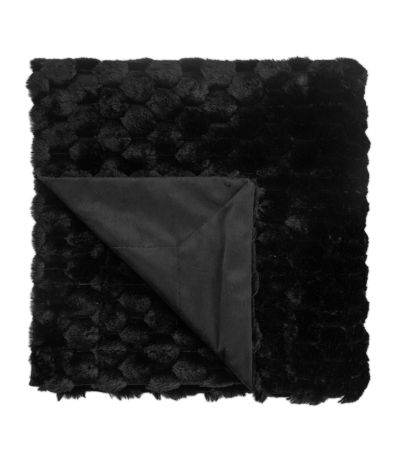 Sculpted Faux Rabbit Pm  Black by Malini | Style Our Home