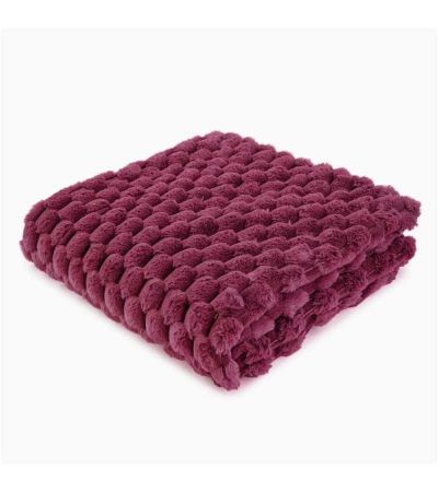 Sculpted Faux Rabbit Pm  Fuschia by Malini | Style Our Home