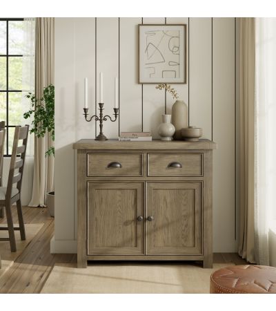 Sartene Oak Petite Sideboard by Hertiance Furniture | Style Our Home