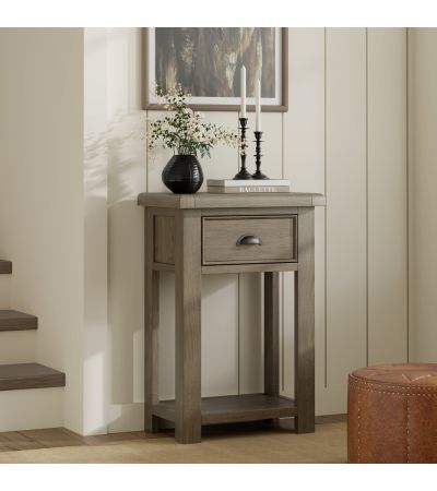 Sartona Oak Small Hall Table by Heritance Furniture | Style Our Home