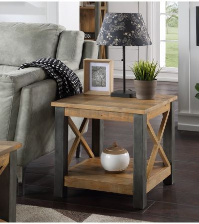 Urban Elegance - Reclaimed Lamp Table | Style Our Home