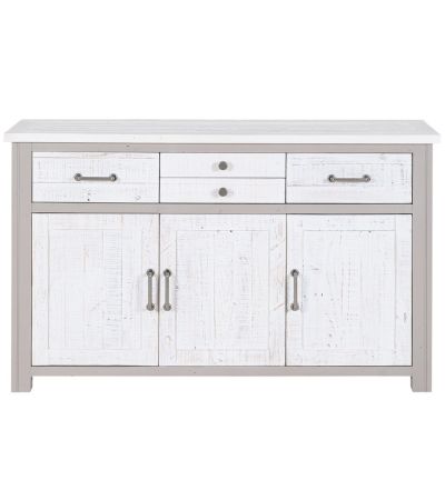 Greystone - Sideboard 3 Door / 4 Drawer by Baumhaus | Style Our Home
