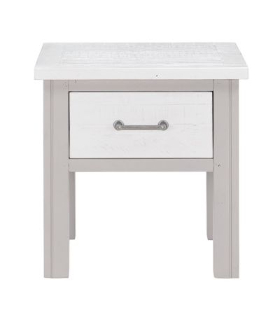 Greystone - Lamp Table With drawer by Baumhaus | Style Our Home