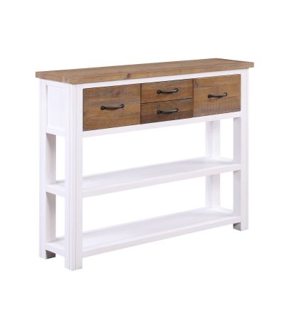 Splash of White - Low Bookcase / Console by Baumhaus | Style Our Home