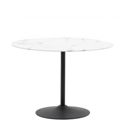 Wyndham White Round Dining Table | Style Our Home